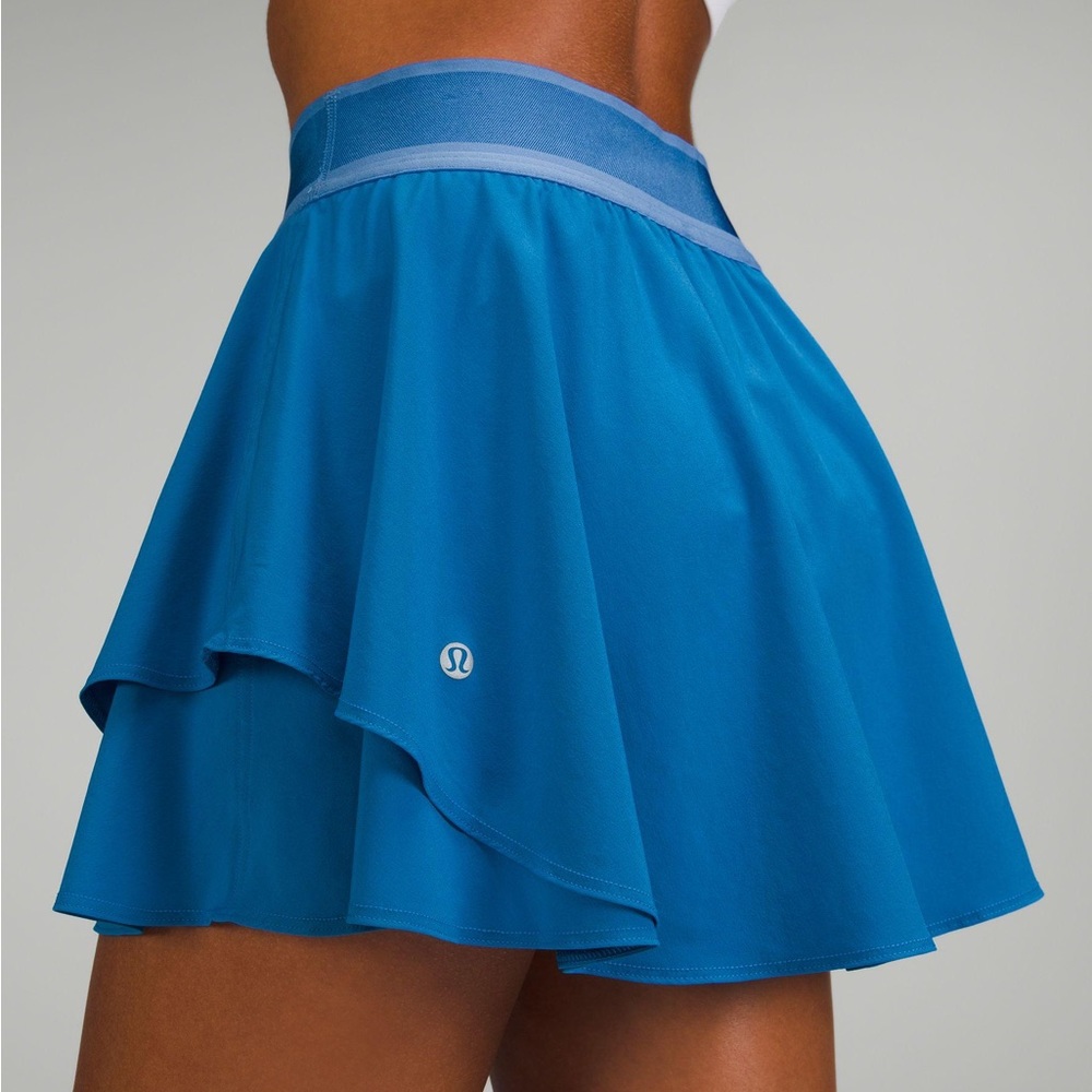 Lululemon Court Rival Skirt (long) Blue size 6